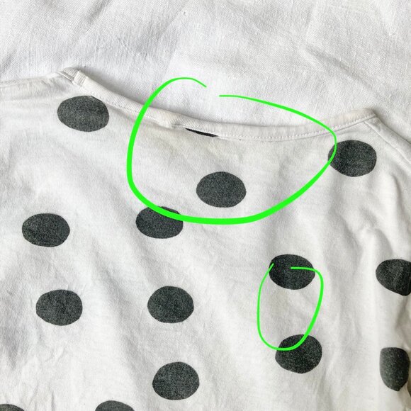 (🎨$3 PLAY) Zara Kids Baby 12-18 Months Polka Dot Long Sleeve Top - Picture 3 of 4